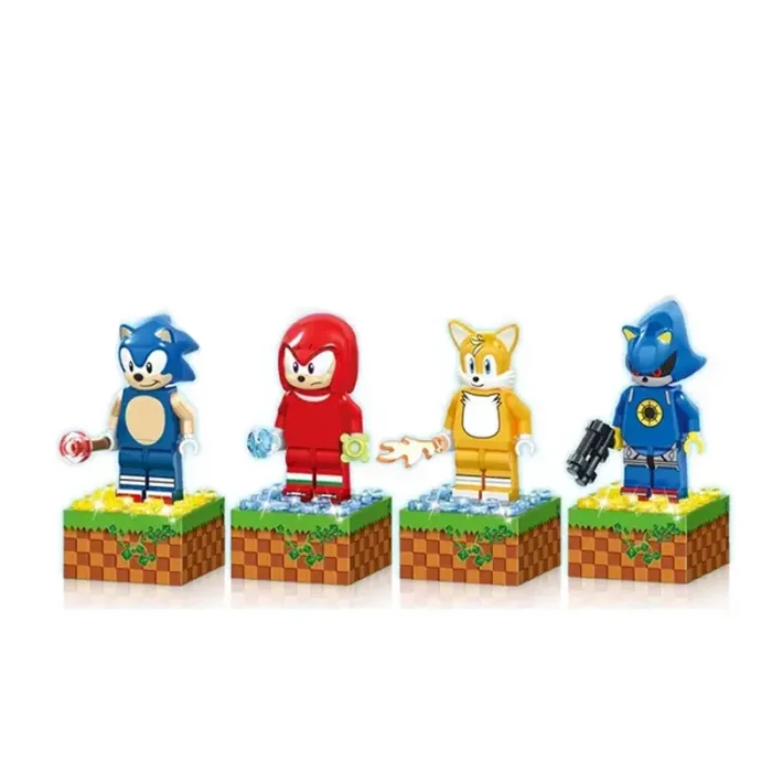 مینی فیگور سونیک چراغدار 4 عددی کد P/SL89303/SN