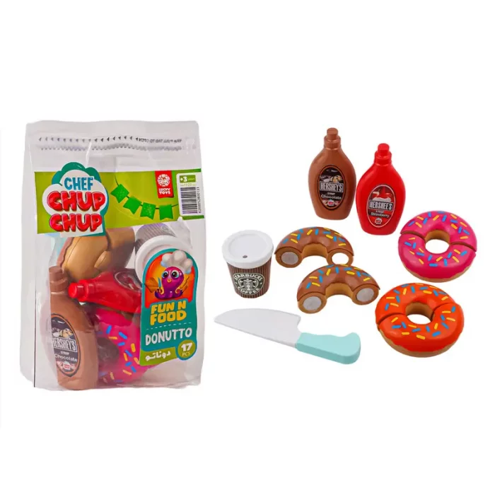 اسباب بازی ست برش مدل دوناتو کد P/1122/B