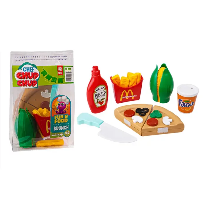 اسباب بازی ست برش مدل نیم چاشت کد P/1122/A