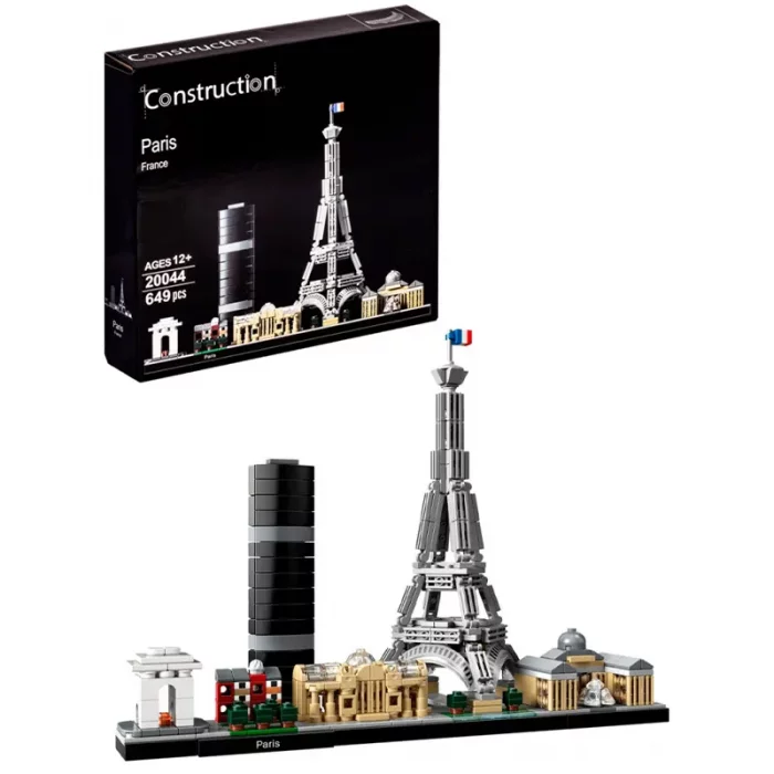 اسباب بازی لگو شهر پاریس 649 تکه کد 20044