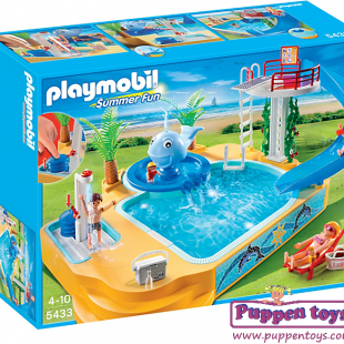 childrens pool with whale fountainكد 5433