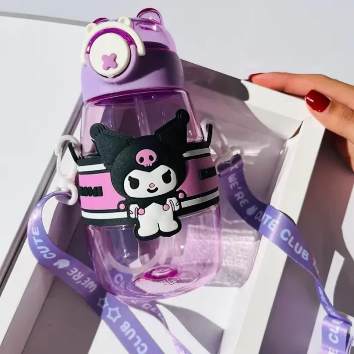 قمقمه نی دار استوانه ای طرح کرومی کد 212292