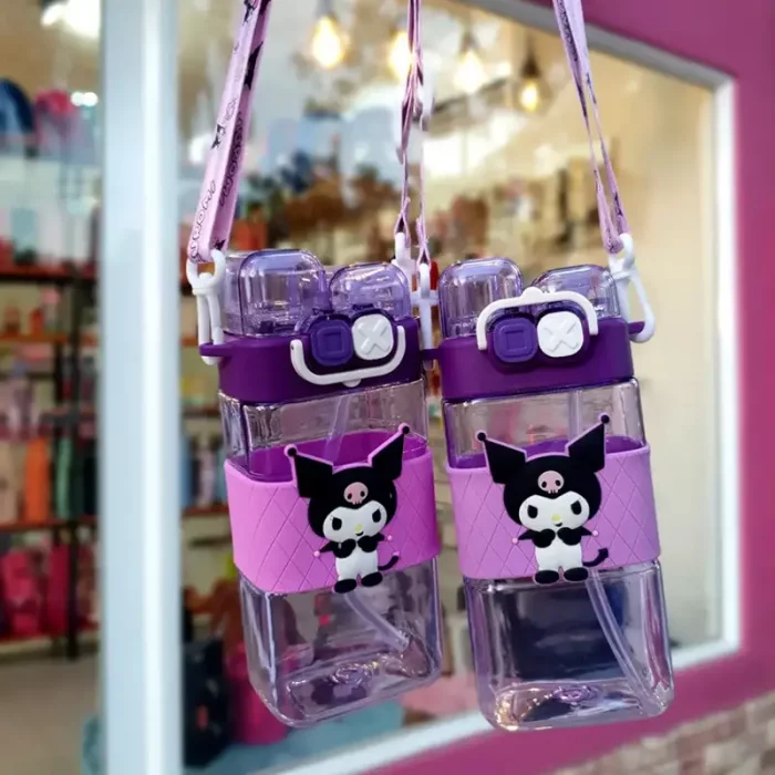 قمقمه نی دار طرح کرومی کتابی سایز کوچک کد 212291