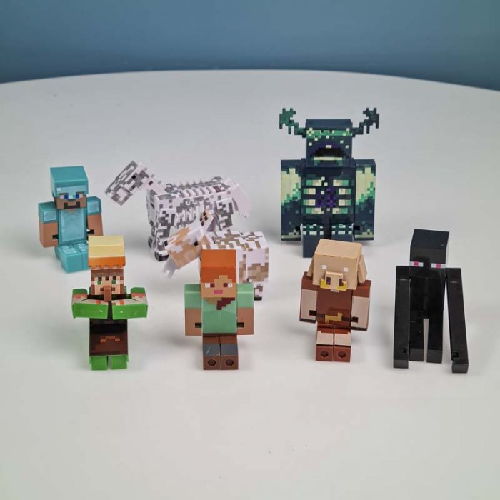 اکشن فیگور 8 عددی ماینکرفت MINECRAFT کد P/19744/B