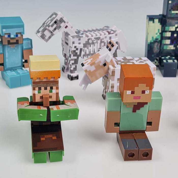اکشن فیگور 8 عددی ماینکرفت MINECRAFT کد P/19744/B