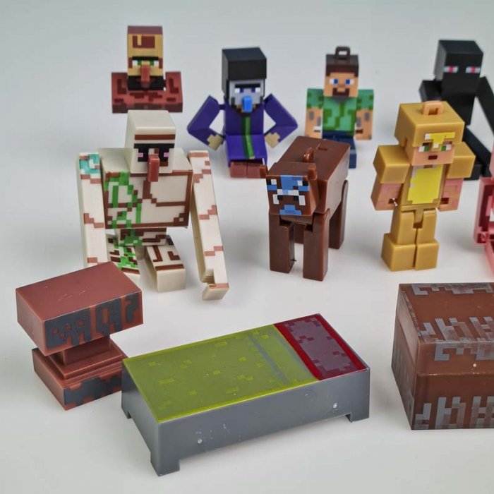 اکشن فیگور 8 عددی ماینکرفت MINECRAFT کد P/19744/B