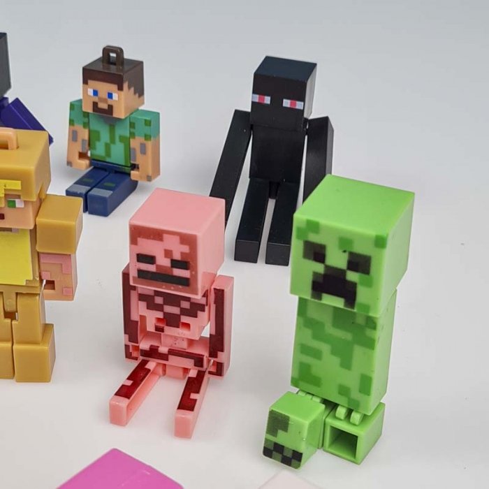 اکشن فیگور 8 عددی ماینکرفت MINECRAFT کد P/19744/B