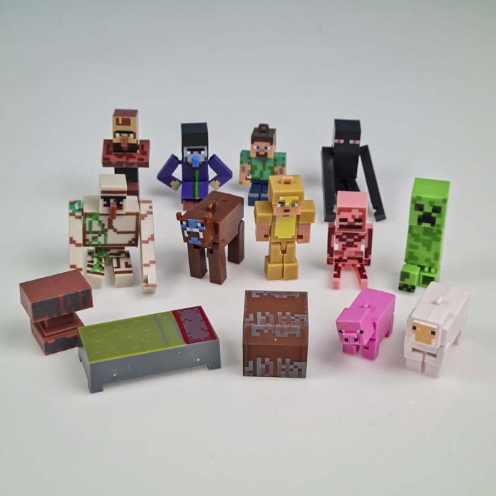 اکشن فیگور 8 عددی ماینکرفت MINECRAFT کد P/19744/B