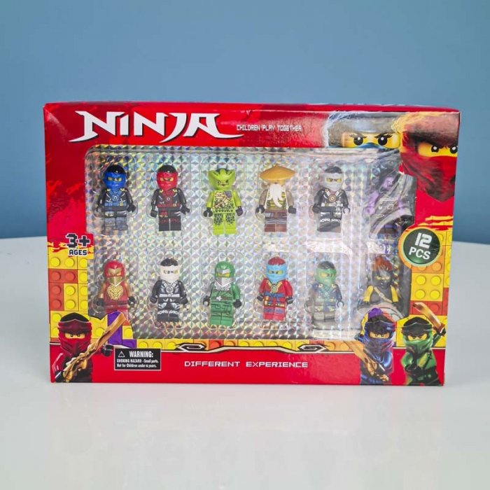 مینی فیگور لگو 12 عددی طرح نینجا کد 22636