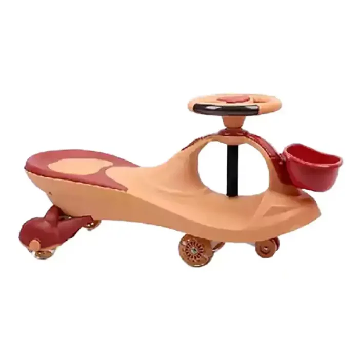 کویر کار موزیکال سبد دار رنگ آجری گلبهی کد P/QT8061/AG