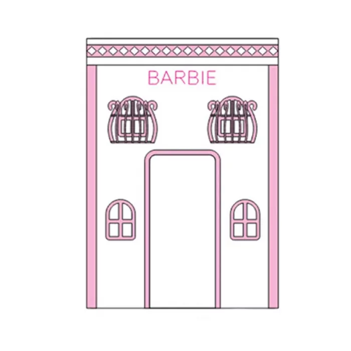 اسباب بازی مشاغل مدل ایستگاه آرایشگاه باربی کد 6460368