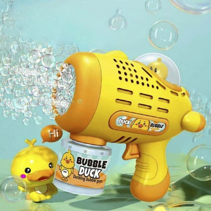 اسباب بازی تفنگ حباب ساز مدل جوجه اردک کد YD6653A