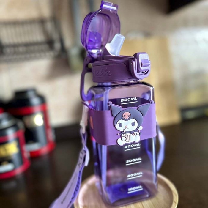 قمقمه نی دار طرح کرومی کتابی سایز متوسط کد 212293