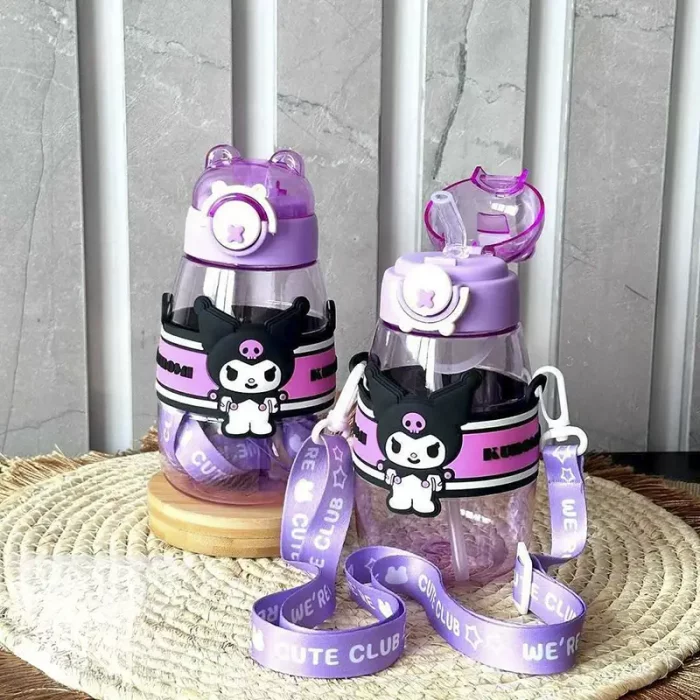 قمقمه نی دار استوانه ای طرح کرومی کد 212292