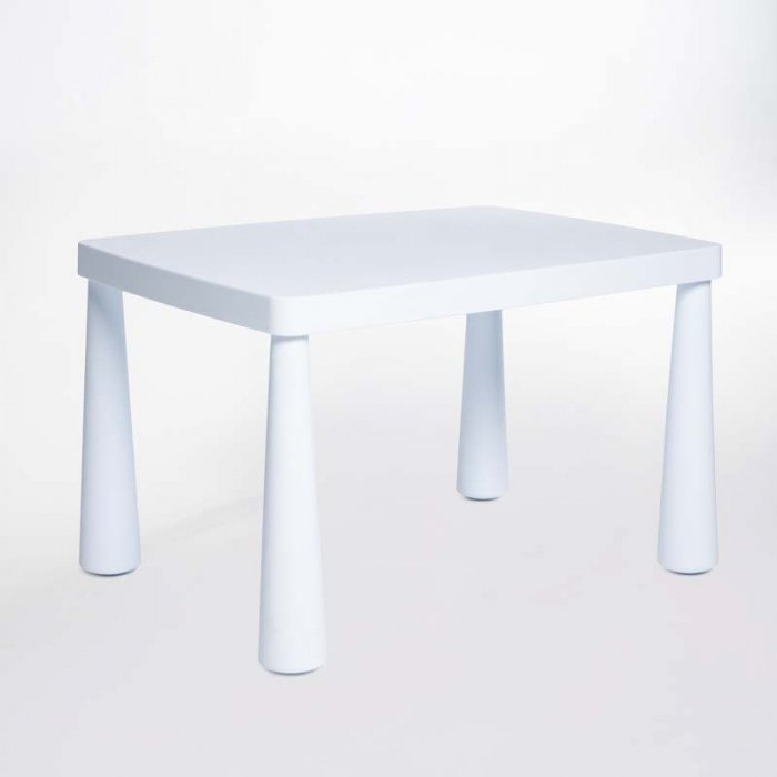 میز کودک طرح ایکیا مدل ماموت MAMMUT رنگ آبی پاستلی کد 113766