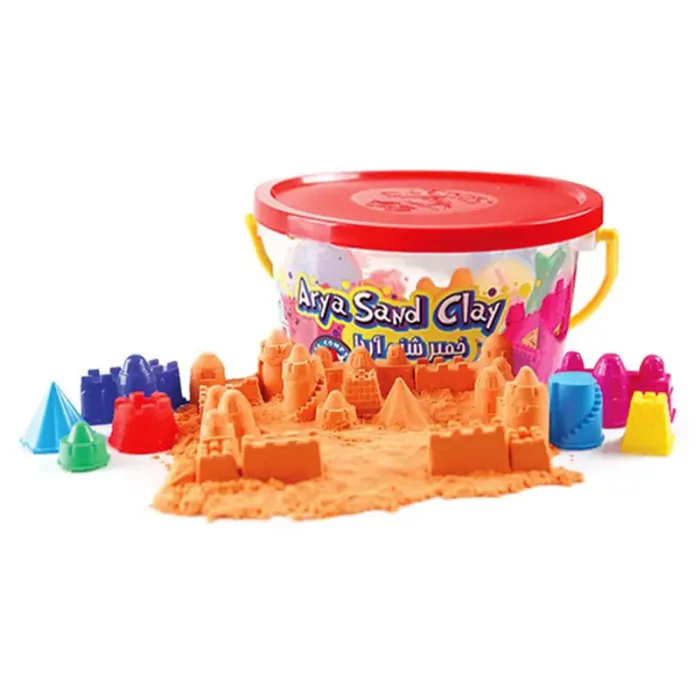 خمیر شنی سطلی 1 کیلویی آریا با لوازم کد 1080