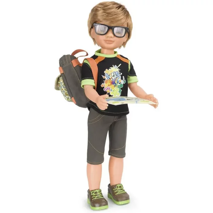 عروسک پسر 43 سانتیمتری لوکاس با لوازم کد 16817