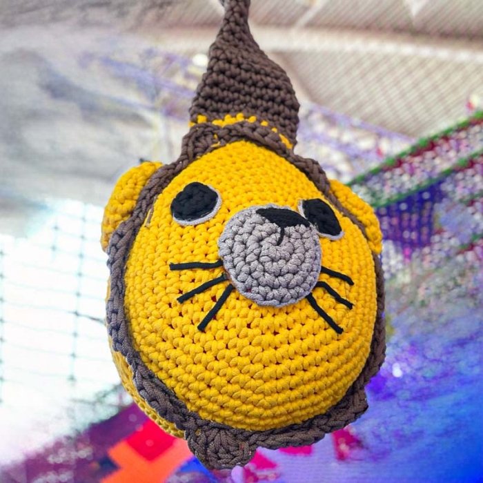 تاب کودک توپی تارتن یا کروچت عروسکی مدل شیر کد 6499394