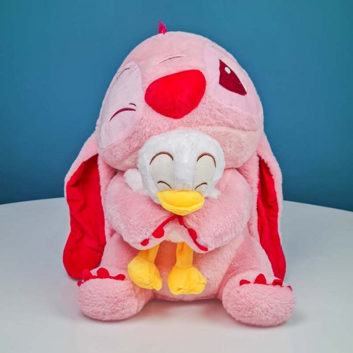 عروسک پولیشی استیچ صورتی کد 6502218