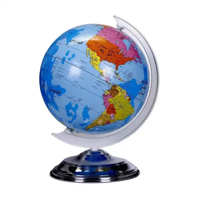 اسباب بازی کره زمین پایه فلزی سایز 20 کد 1011655