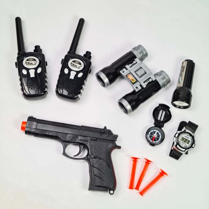 اسباب بازی ست جاسوسی 10 تکه کد P/868/A