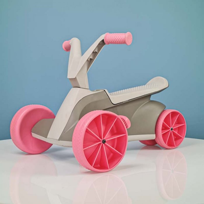 سه چرخه کودک رنگ طوسی صورتی کد P/7276/A