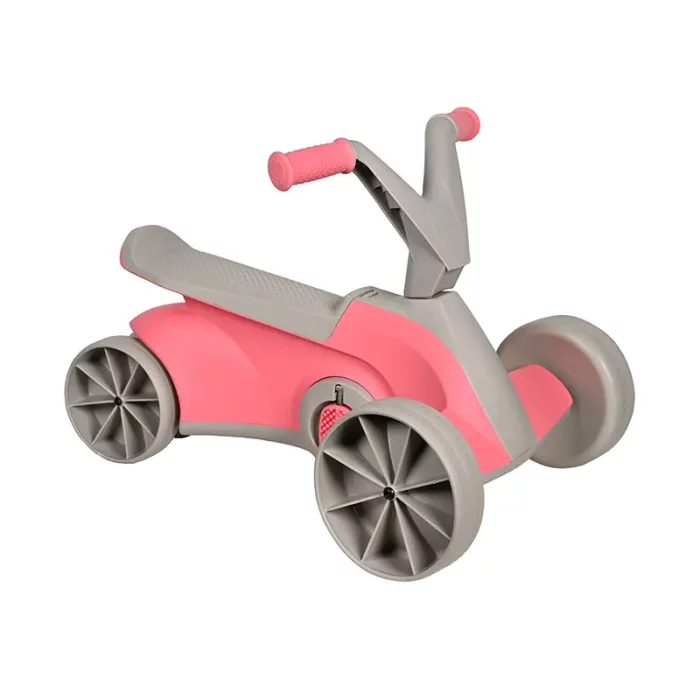 سه چرخه کودک رنگ صورتی پررنگ طوسی کد P/7276/G