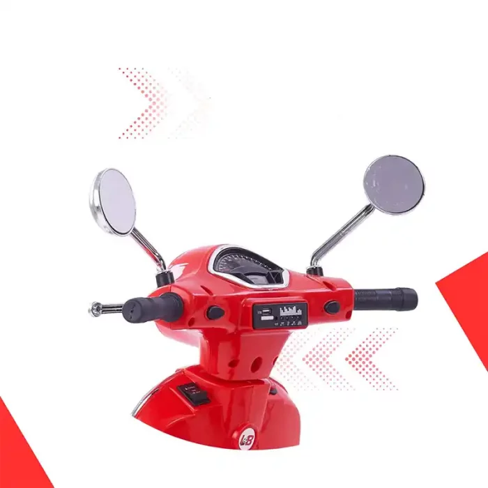 موتور شارژی وسپا رنگ قرمز کد 6523346