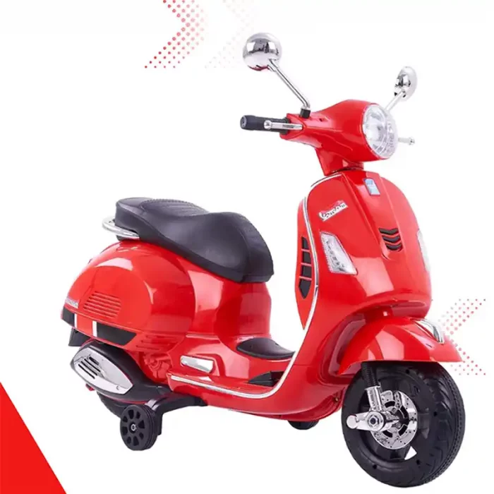 موتور شارژی وسپا رنگ قرمز کد 6523346