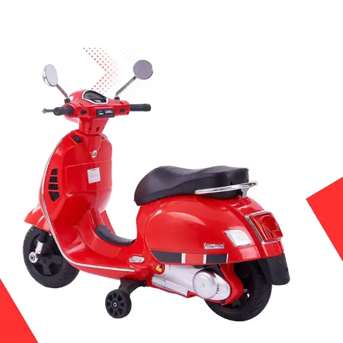 موتور شارژی وسپا رنگ قرمز کد 6523346