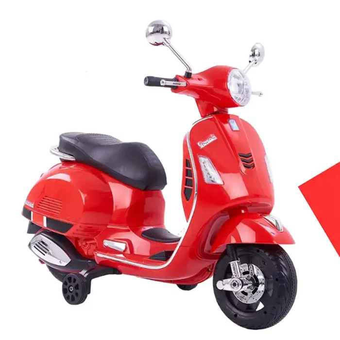 موتور شارژی وسپا رنگ قرمز کد 6523346