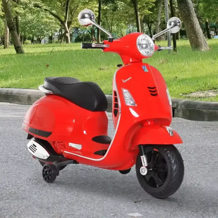 موتور شارژی وسپا رنگ قرمز کد 6523346