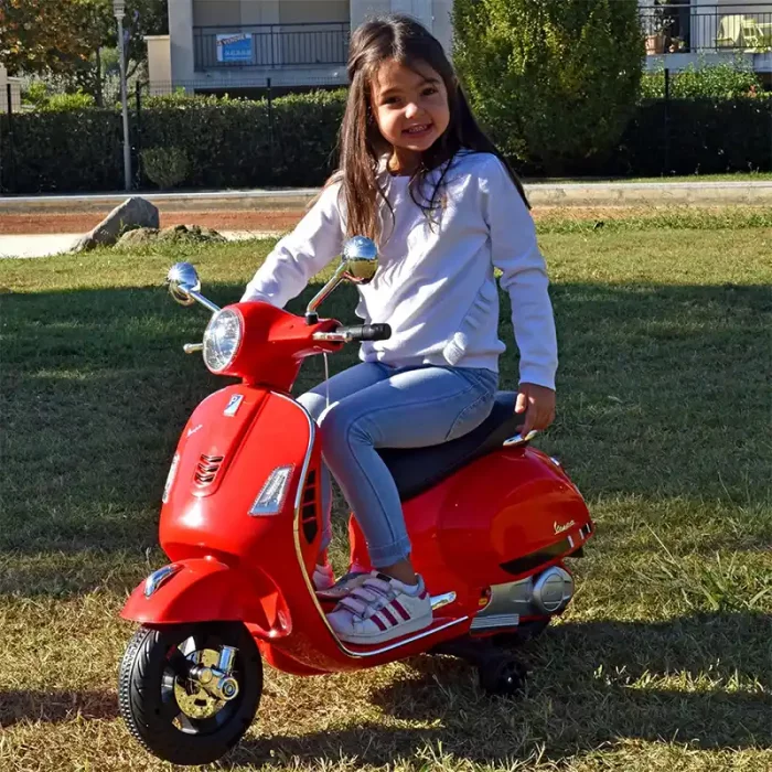 موتور شارژی وسپا رنگ قرمز کد 6523346