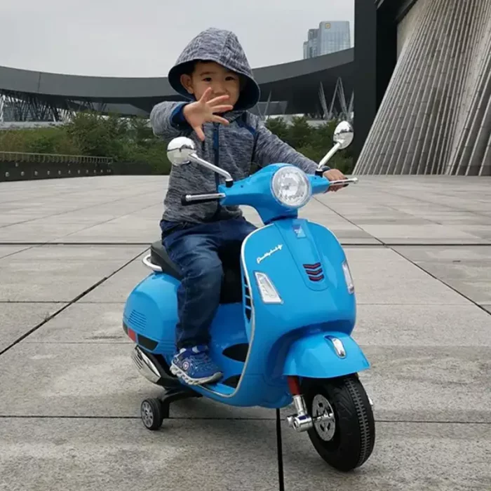 موتور شارژی وسپا رنگ آبی کد P/5640/AB