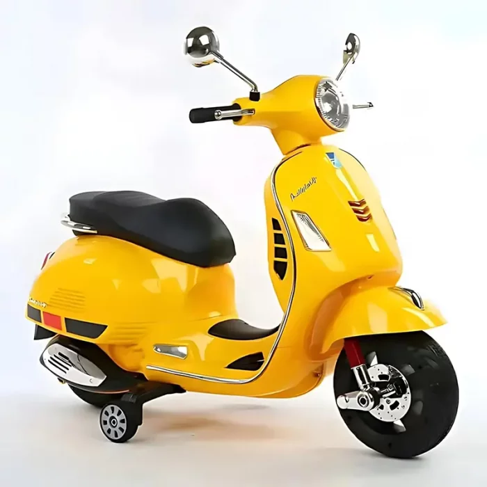 موتور شارژی وسپا رنگ زرد کد P/5640/ZA
