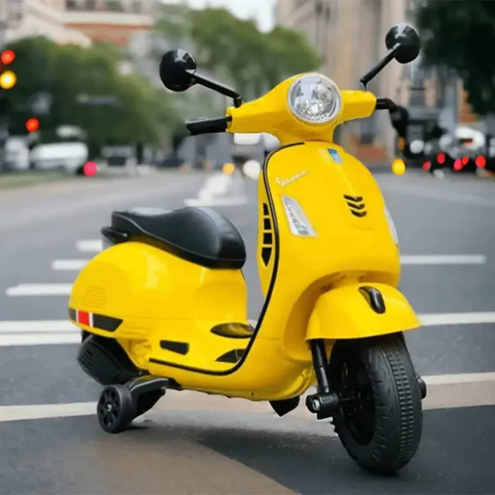 موتور شارژی وسپا رنگ زرد کد P/5640/ZA