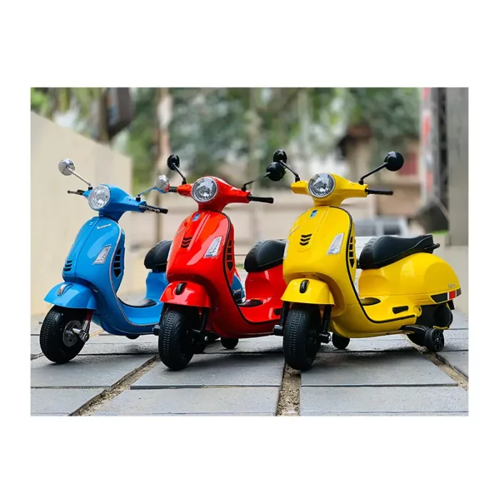 موتور شارژی وسپا رنگ زرد کد P/5640/ZA