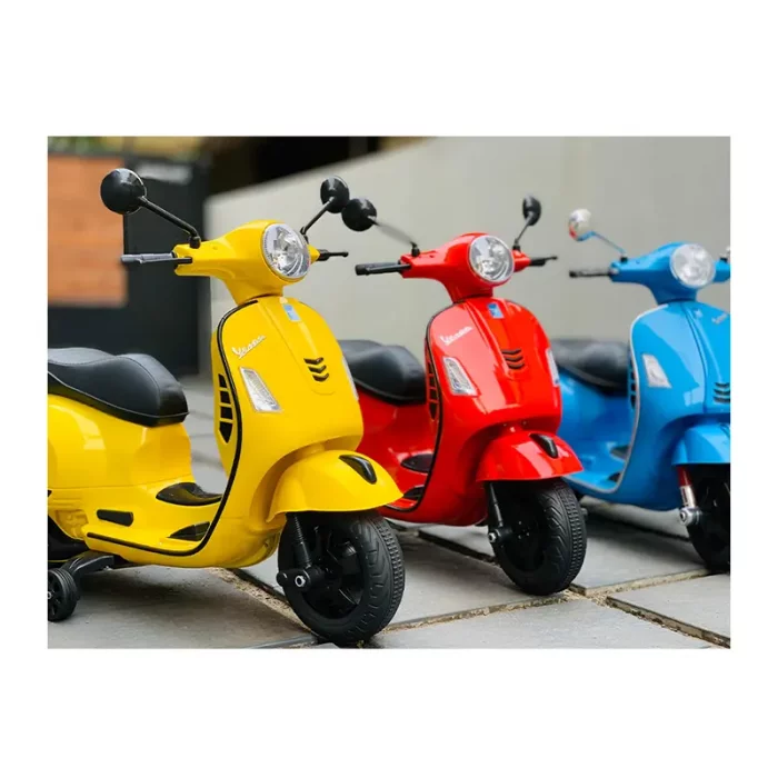 موتور شارژی وسپا رنگ زرد کد P/5640/ZA