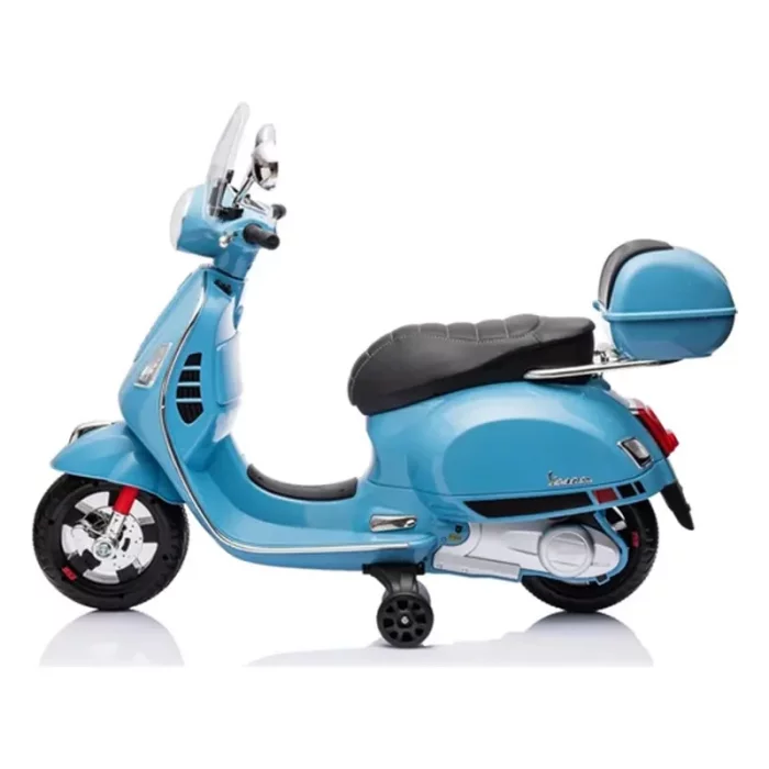 موتور شارژی وسپا صندوق دار رنگ آبی کد 6532309