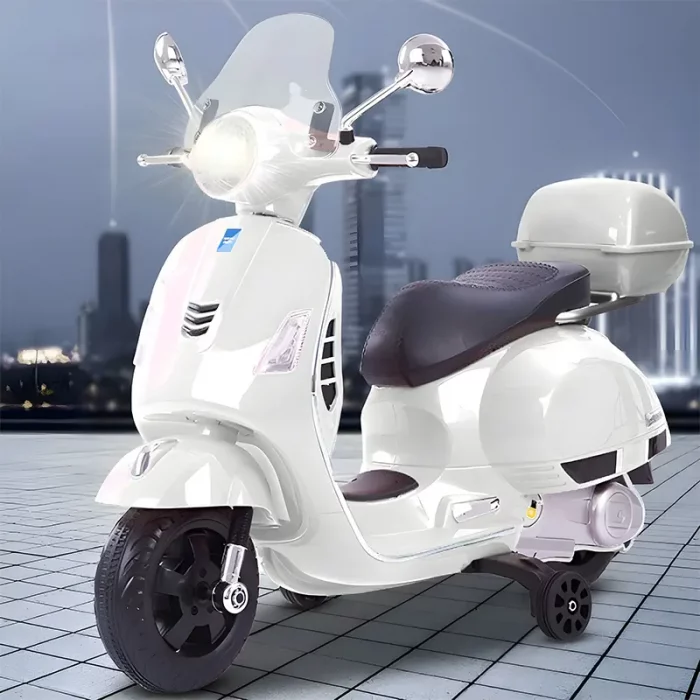موتور شارژی وسپا رنگ سفید کد P/5640/SE