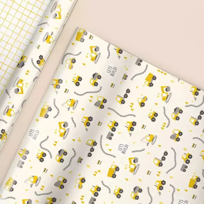 کاغذ کادو یک رو طرح کامیون کد 2011001180