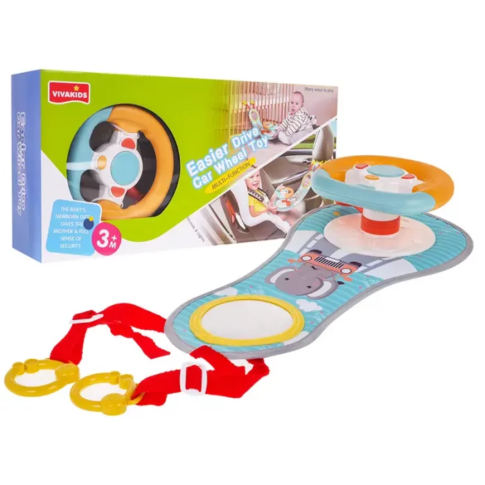 اسباب بازی فرمان موزیکال رنگ زرد آبی کد 6633