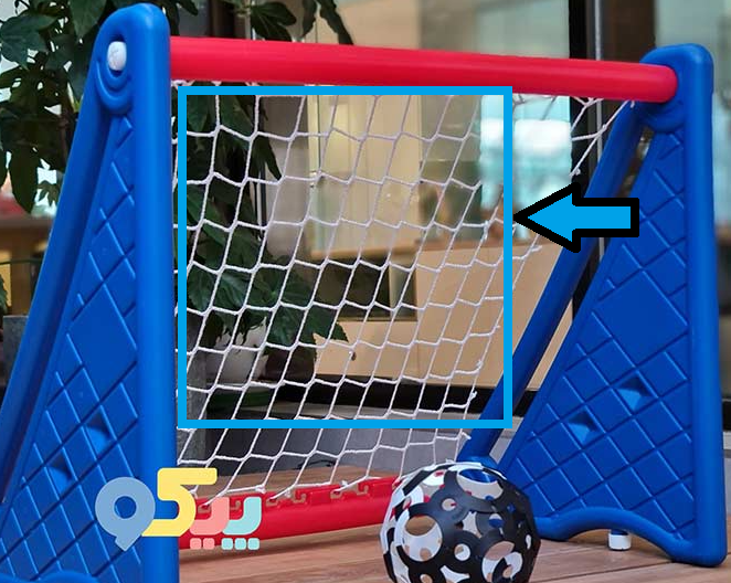 قطعه یدکی  تور دروازه فوتبال کودک مدل 8906 کد YMO0072