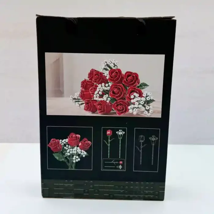 لگو دسته گل رز 968 تکه کد 81007