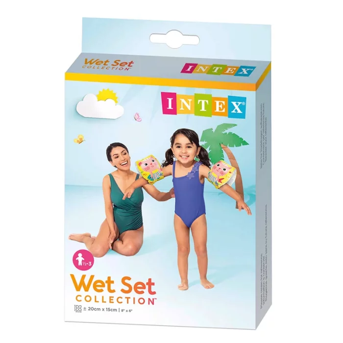 بازو بند بادی کودک اینتکس Intex مدل گربه کد 56665