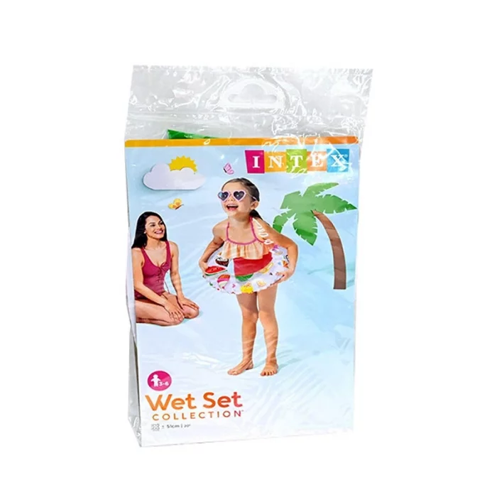 حلقه شنا بادی اینتکس intex طرح هندوانه کد P/59230/C