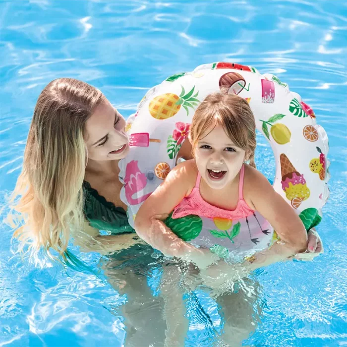 حلقه شنا بادی اینتکس intex طرح هندوانه کد P/59230/C