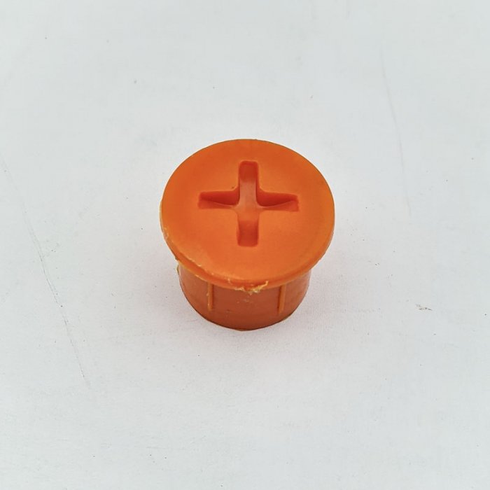 قطعه یدکی پیچ پلاستیکی نارنجی میز کودک van110 کد YVA0009