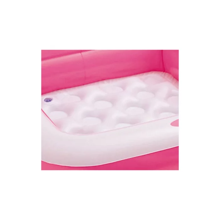 استخر بادی کودک مربعی اینتکس intex رنگ صورتی کد P/57100/B