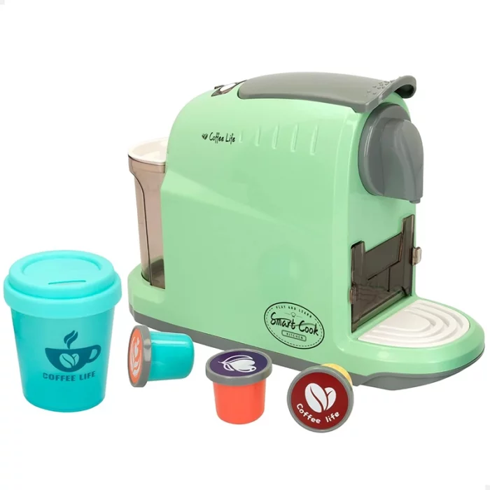 ست قهوه ساز موزیکال رنگ سبز کد LD668A